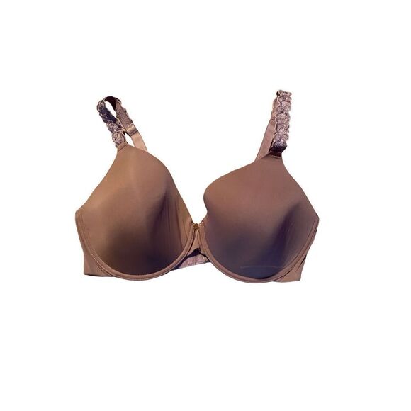 Natori pure luxe plunge T-shirt lace strap bra, size 36, DD ￼ - Picture 2 of 4